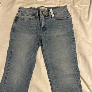 Brand new Madewell Tomboy Straight Jeans